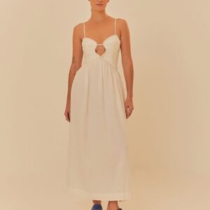 vestido cropped decote irregular