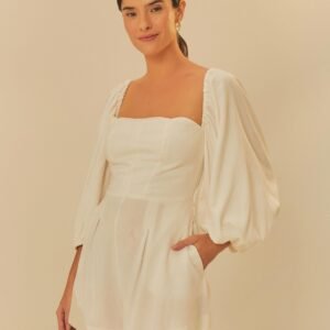 macaquinho decote concha