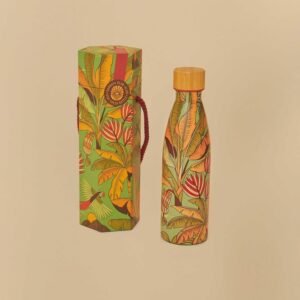 garrafinha glub estampada revoada tropical