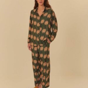 conjunto calça estampada zili