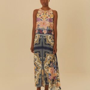 conjunto regata estampada delicadeza floral